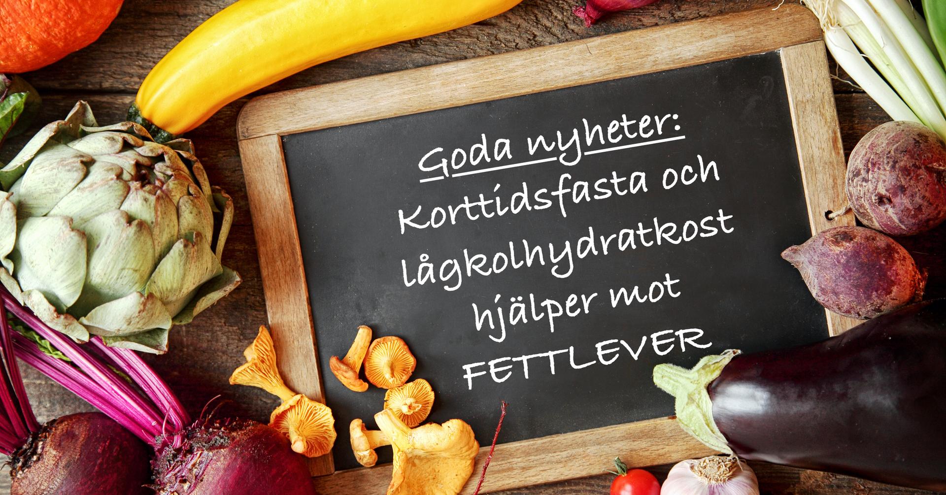 Korttidsfasta och LCHF är effektivt mot fettlever